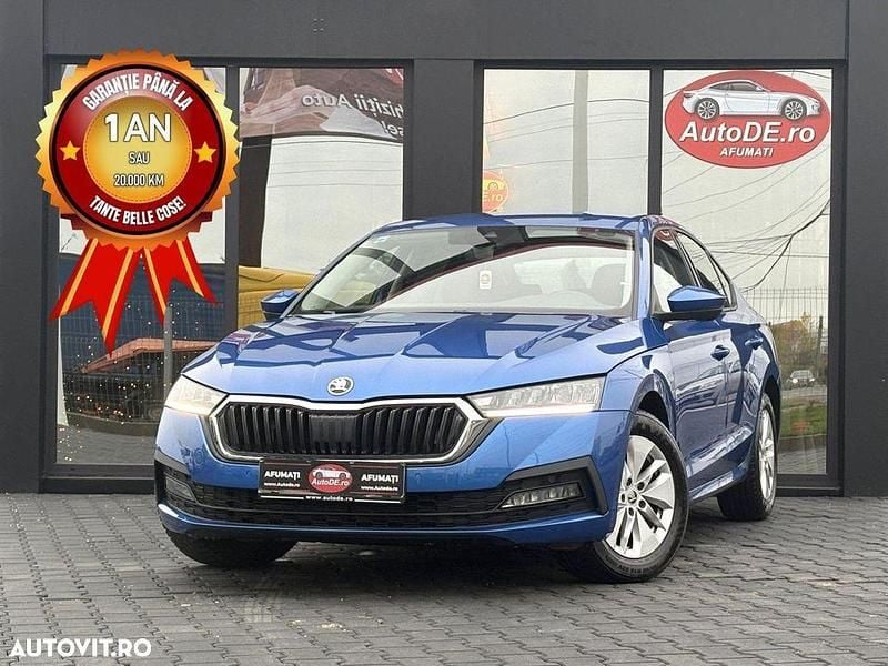 Culoarealbastru Utilizat 2021 Skoda Octavia Break | 17.990 EUR (Preț OK) - Imagine 1/4