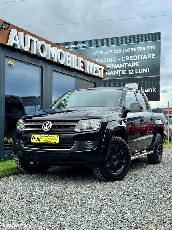 Negru Utilizat 2011 VW Amarok Pickup | 12.990 EUR (Puțin scump) - Imagine 1/4
