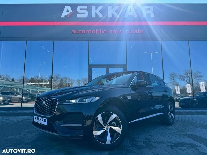 Negru Utilizat 2021 Jaguar F-Pace Prestige SUV | 35.790 EUR - Imagine 1/4