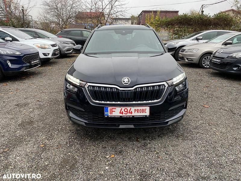 Culoarenegru Utilizat 2021 Skoda Kamiq Selection SUV | 16.698 EUR (Preț OK) - Imagine 1/4