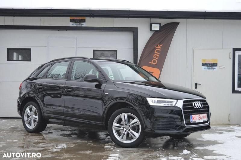 Culoarenegru Utilizat 2016 Audi Q3 SUV | 15.999 EUR (Preț bun) - Imagine 1/4