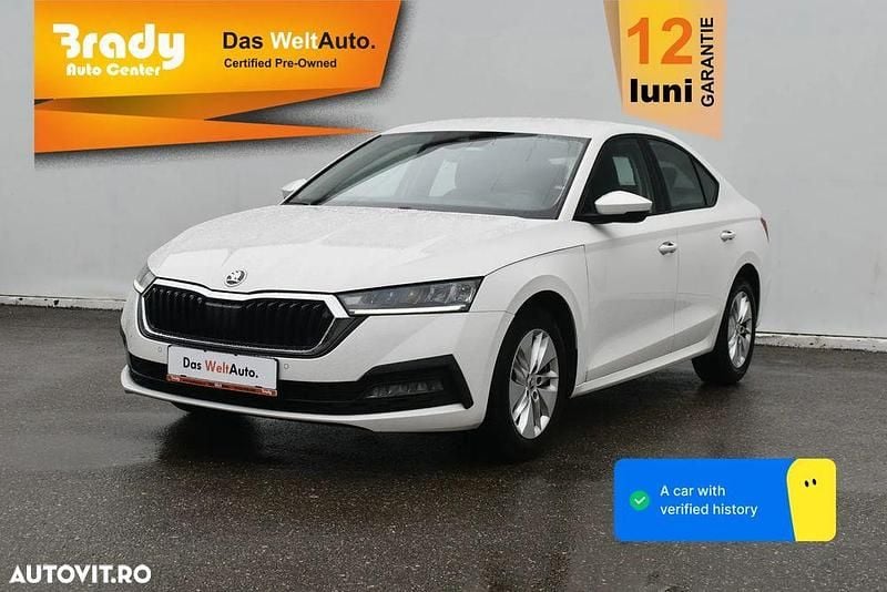 Alb Second-hand 2021 Skoda Octavia Ambition Hatchback | 17.300 EUR (Preț OK) - Imagine 1/4