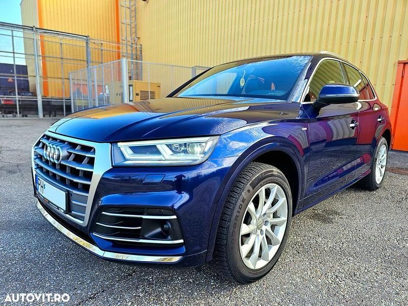 Second-hand Audi Q5 S-Line 367 CP (269 kW) 2020 Culoarealbastru SUV