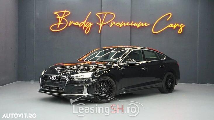 Negru Utilizat 2020 Audi A5 Sportback Berlinǎ | 26.899 EUR (Puțin scump) - Imagine 1/4