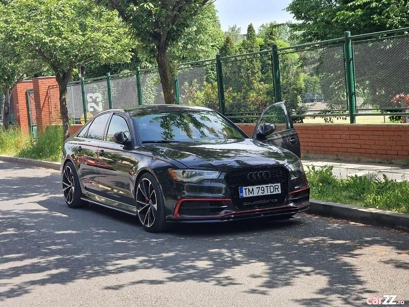 Second-hand Audi A6 S-Line 400 CP (294 kW) 2012 Gri Berlinǎ