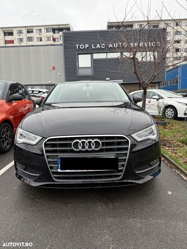 Negru Utilizat 2014 Audi A3 Sportback Ambition Hatchback | 8.500 EUR (Preț OK) - Imagine 1/4