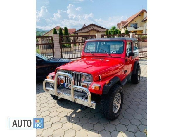 Rosu Utilizat 1993 Jeep Wrangler SUV | 10.500 EUR - Imagine 1/4