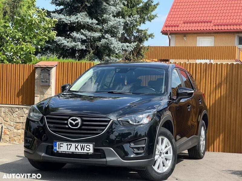 Negru Utilizat 2016 Mazda CX-5 Center-Line SUV | 10.900 EUR (Preț bun) - Imagine 1/4