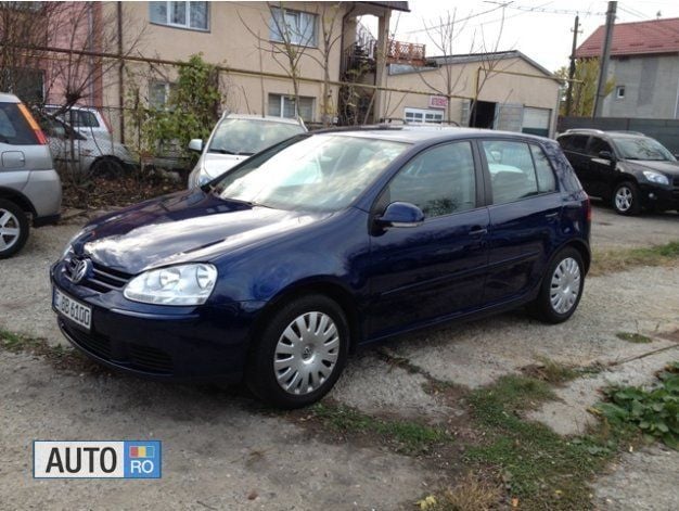 Albastru Utilizat 2007 VW Golf V Berlinǎ | 4.650 EUR (Scump) - Imagine 1/4