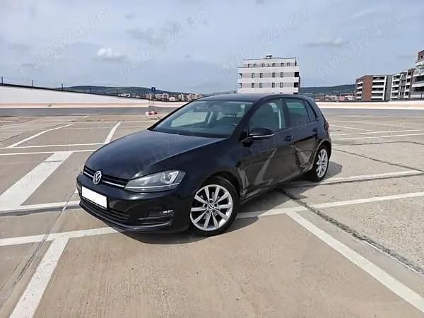 Negru Utilizat 2014 VW Golf VII Hatchback | 9.689 EUR (Preț OK) - Imagine 1/4