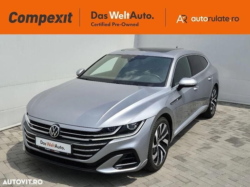 Gri Utilizat 2020 VW Arteon R-line Break | 31.390 EUR (Puțin scump) - Imagine 1/4