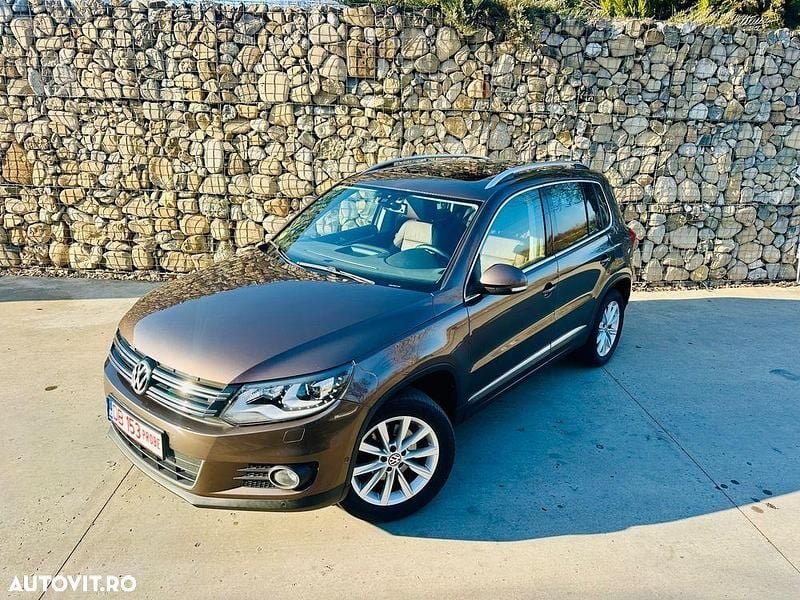 Second-hand VW Tiguan Exclusive 140 CP (102 kW) 2014 Culoaremaro SUV