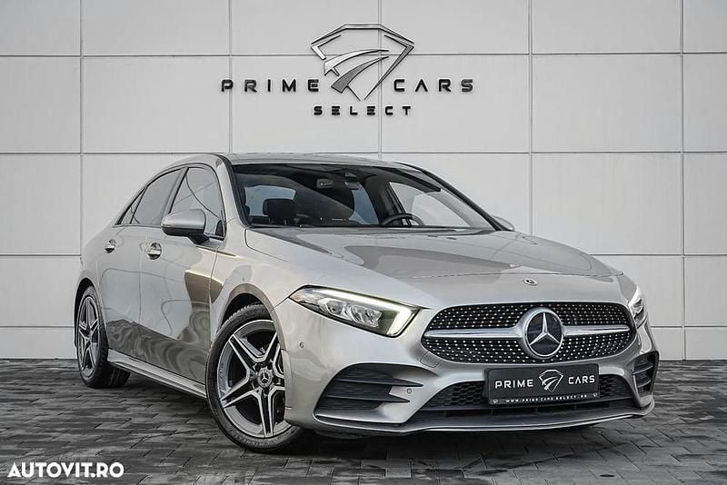 Second-hand Mercedes A180 AMG line 136 CP (100 kW) 2019 Culoarenegru Berlinǎ