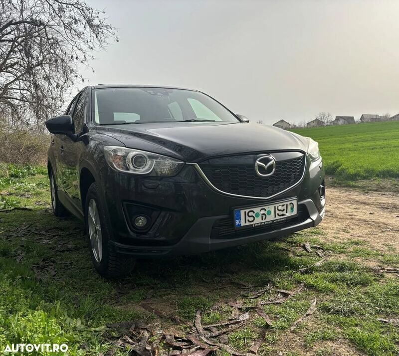 Negru Utilizat 2014 Mazda CX-5 SUV | 8.800 EUR (Preț bun) - Imagine 1/4