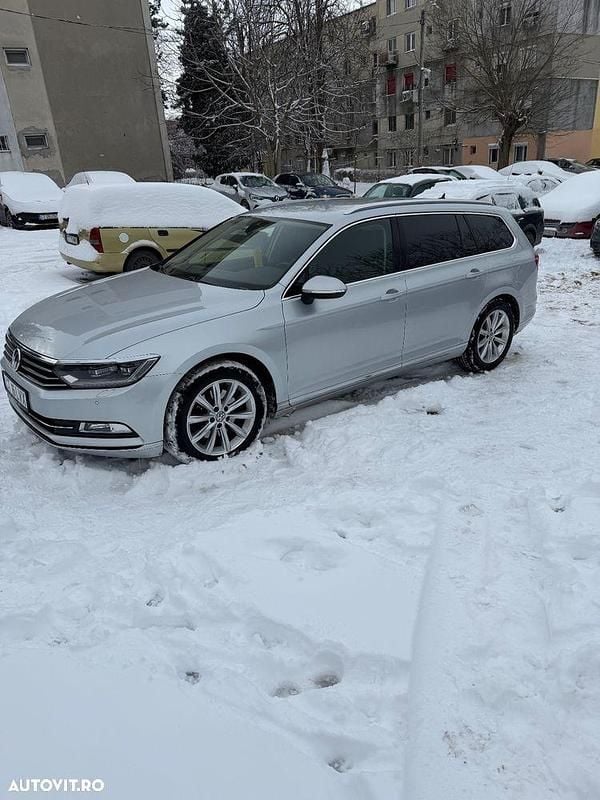 Second-hand VW Passat Highline 190 CP (139 kW) 2016 Culoareargint Break