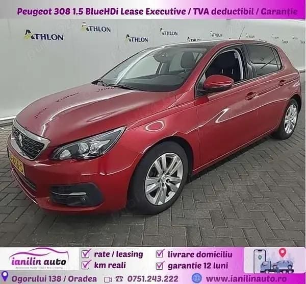 Rosu Utilizat 2018 Peugeot 308 Berlinǎ | 8.990 EUR (Puțin scump) - Imagine 1/4
