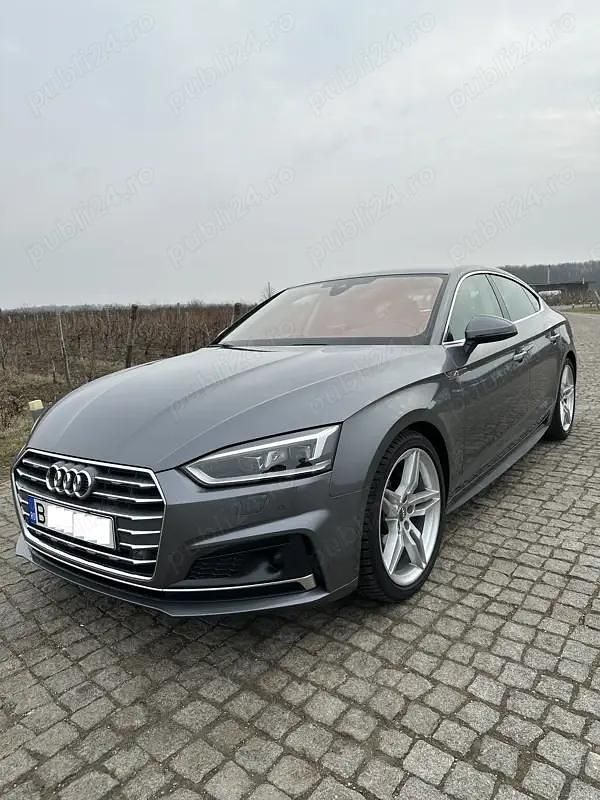 Second-hand 2019 Audi A5 Sportback S-Line Hatchback | 23.990 EUR (Preț OK) - Imagine 1/4