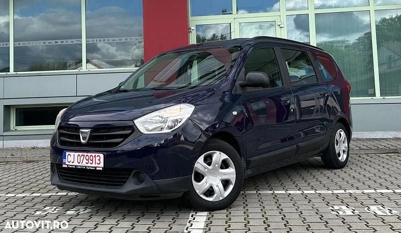 Culoarealbastru Utilizat 2016 Dacia Lodgy Monovolum | 4.999 EUR (Super Preț) - Imagine 1/4