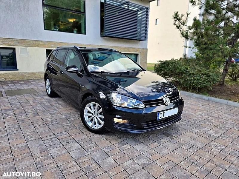 Culoarenegru Utilizat 2017 VW Golf VII LOUNGE Break | 8.990 EUR (Preț OK) - Imagine 1/4
