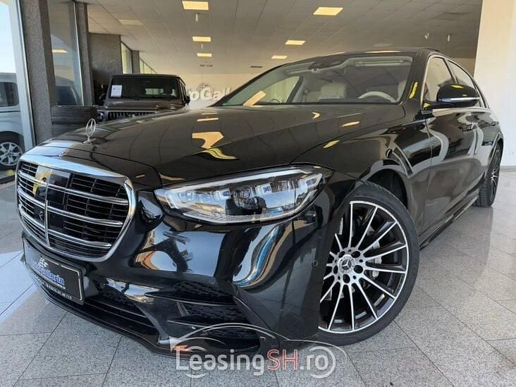 Negru Utilizat 2021 Mercedes S400 AMG Berlinǎ | 84.559 EUR (Super Preț) - Imagine 1/4