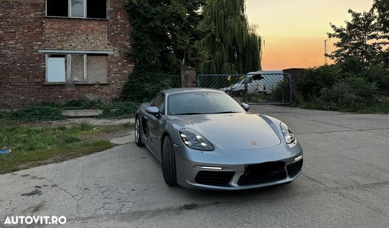 Argint Utilizat 2018 Porsche 718 Cayman Coupe | 48.500 EUR - Imagine 1/4