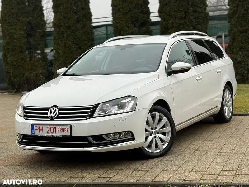 Culoarealb Second-hand 2014 VW Passat Exclusive Break | 7.840 EUR (Preț OK) - Imagine 1/4