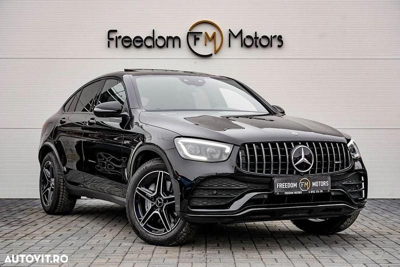 Culoarenegru Utilizat 2020 Mercedes GLC43 AMG AMG Coupe | 45.247 EUR (Preț bun) - Imagine 1/4