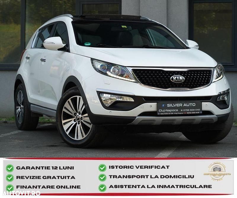 Culoarealb Utilizat 2014 Kia Sportage Platinum SUV | 12.350 EUR (Preț OK) - Imagine 1/4