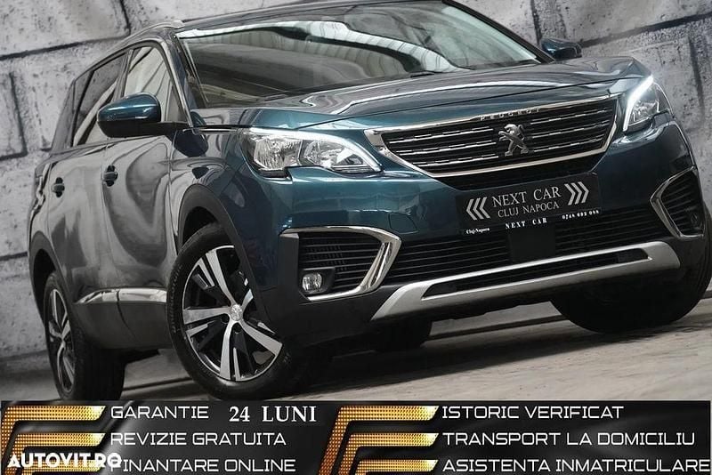 Second-hand Peugeot 5008 Allure 130 CP (95 kW) 2018 Culoarealbastru SUV