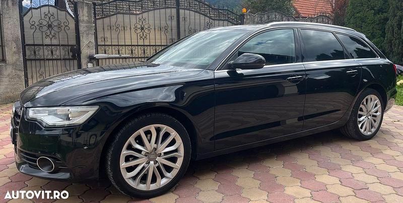 Culoarenegru Utilizat 2014 Audi A6 Comfort Break | 14.000 EUR (Puțin scump) - Imagine 1/4