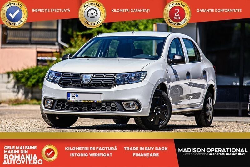 Alb Utilizat 2018 Dacia Logan Lauréate Berlinǎ | 7.449 EUR (Preț OK) - Imagine 1/4