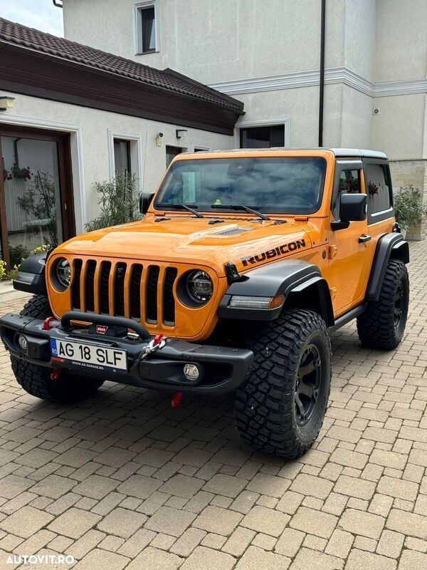 Galbeuriu Utilizat 2021 Jeep Wrangler Rubicon SUV | 47.000 EUR (Super Preț) - Imagine 1/4