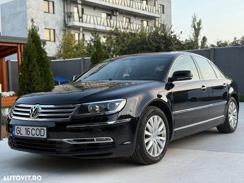 Culoarenegru Utilizat 2011 VW Phaeton Berlinǎ | 8.700 EUR (Puțin scump) - Imagine 1/4