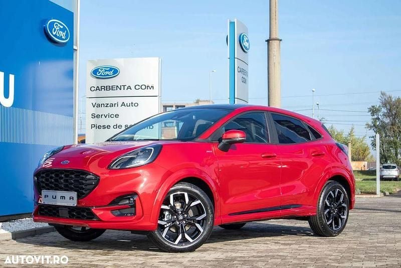 Culoarerosu Utilizat 2023 Ford Puma Gen-E ST-Line X SUV | 24.140 EUR (Scump) - Imagine 1/4