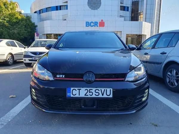 Negru Utilizat 2013 VW Golf VII GTI Hatchback | 13.700 EUR (Preț OK) - Imagine 1/4