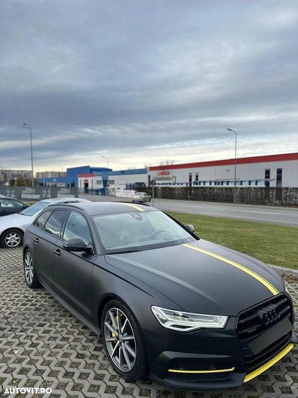 Culoarenegru Utilizat 2017 Audi A6 S-Line Break | 18.490 EUR (Super Preț) - Imagine 1/4