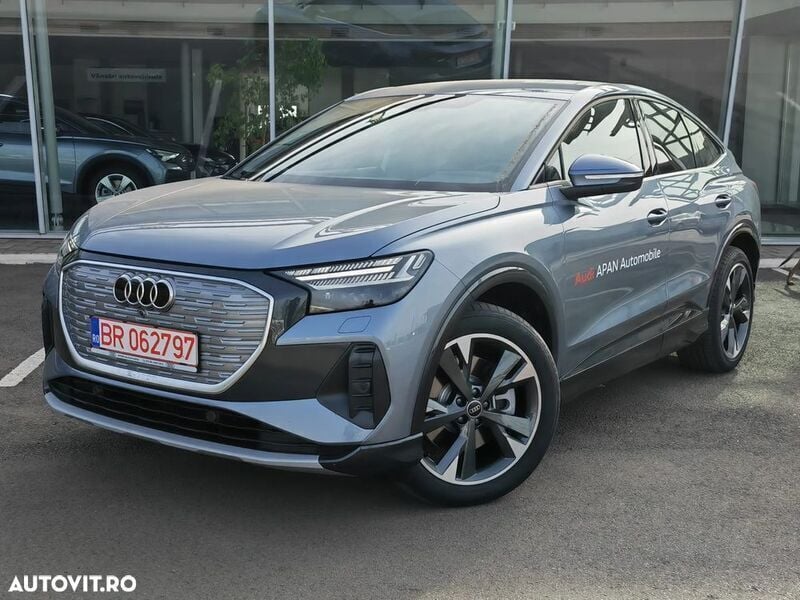 Albastru Utilizat 2023 Audi Q4 e-tron SUV | 38.900 EUR - Imagine 1/4