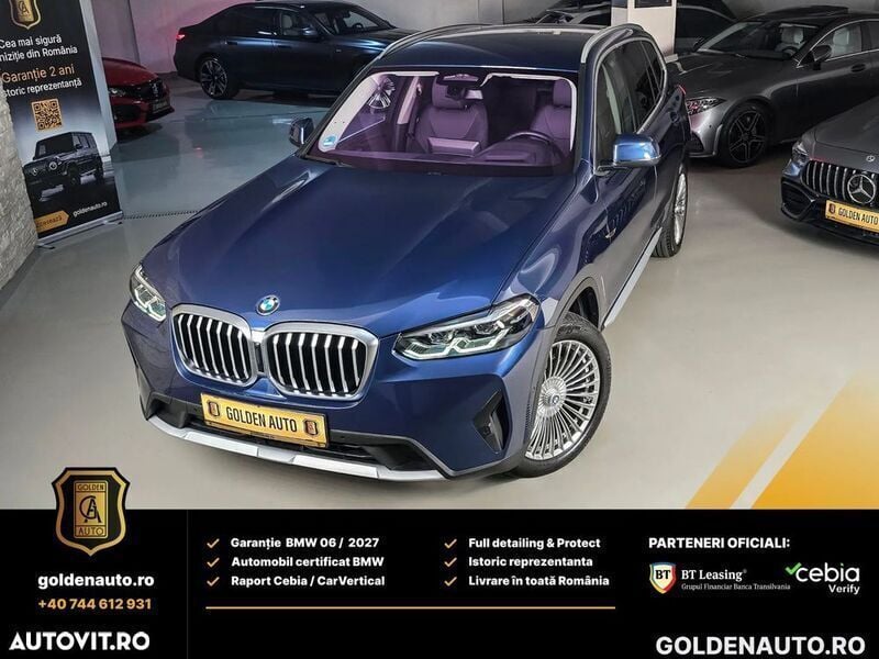 Albastru Utilizat 2024 BMW X3 SUV | 41.500 EUR (Preț OK) - Imagine 1/4