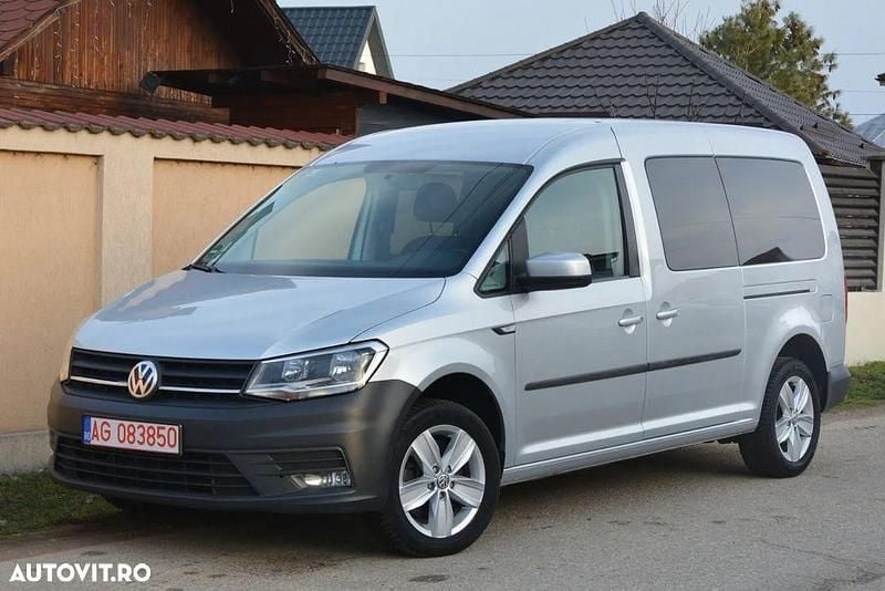 Second-hand VW Caddy 150 CP (110 kW) 2017 Culoareargint Monovolum