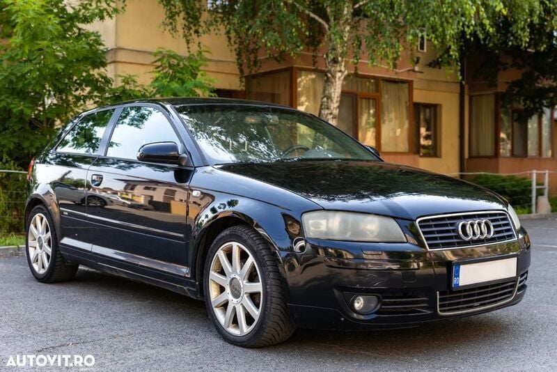 Negru Utilizat 2004 Audi A3 Coupe | 2.300 EUR (Preț OK) - Imagine 1/4