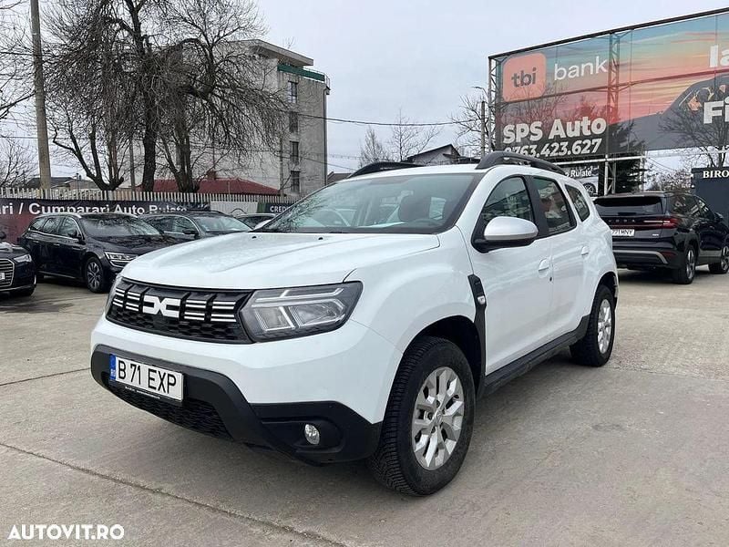 Culoarealb Second-hand 2022 Dacia Duster SUV | 13.499 EUR (Preț OK) - Imagine 1/4
