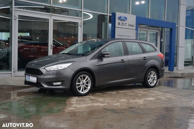 Gri Utilizat 2016 Ford Focus Break | 7.100 EUR (Preț OK) - Imagine 1/4