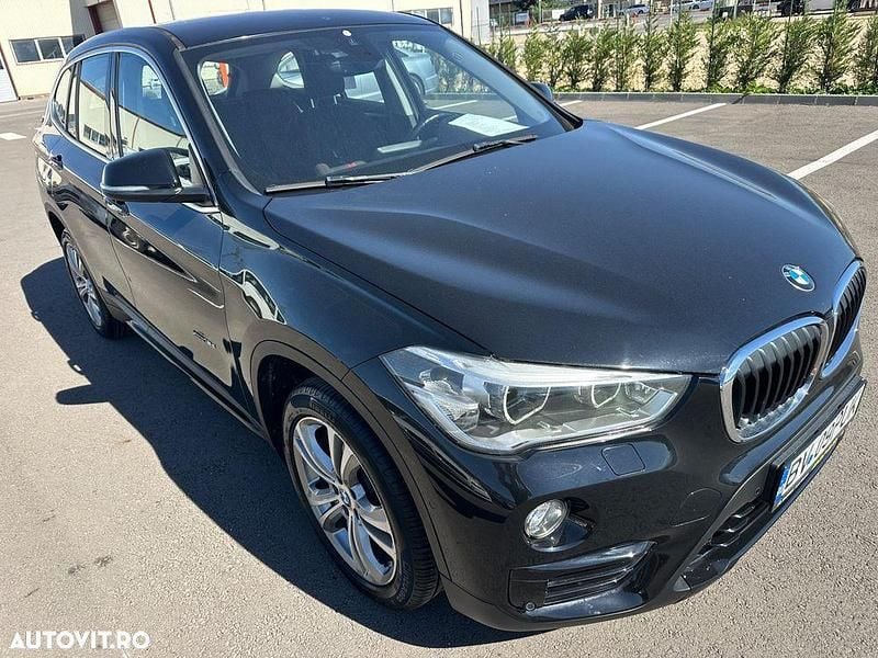 Culoarenegru Utilizat 2016 BMW X1 Sport Line SUV | 16.990 EUR (Preț OK) - Imagine 1/4