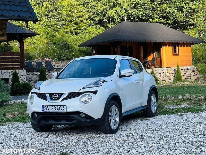 Alb Utilizat 2017 Nissan Juke Acenta SUV | 8.900 EUR (Preț OK) - Imagine 1/4