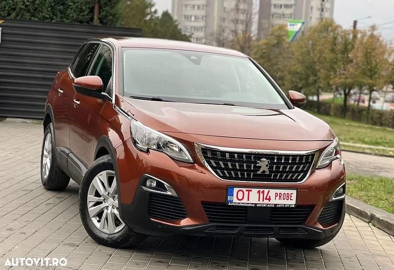Culoareportocaliu Utilizat 2019 Peugeot 3008 Business-Line SUV | 14.444 EUR (Preț OK) - Imagine 1/4