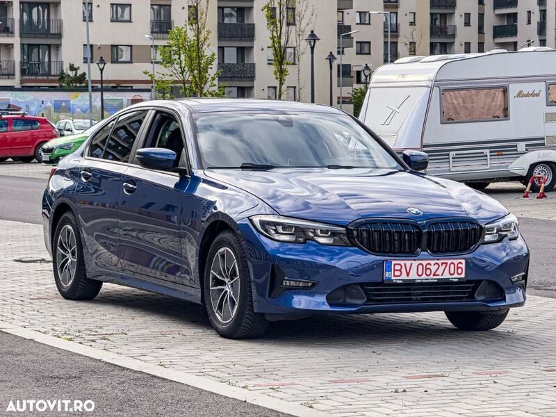 Albastru Utilizat 2020 BMW 320 Berlinǎ | 23.500 EUR (Preț OK) - Imagine 1/4