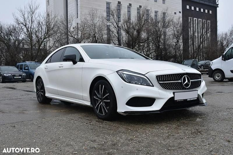 Second-hand Mercedes CLS350 258 CP (189 kW) 2016 Culoarealb Coupe