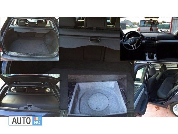 Second-hand BMW 320 Sport Line 150 CP (110 kW) 2001 Albastru Break