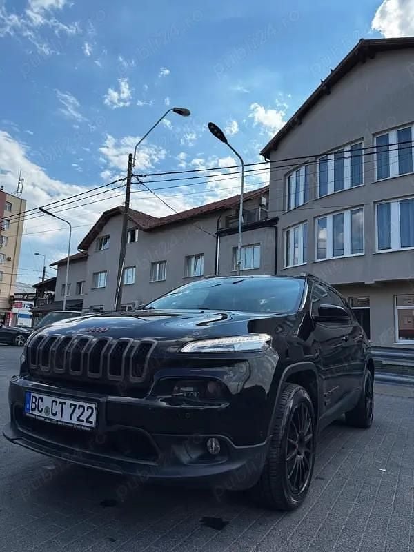 Negru Utilizat 2016 Jeep Cherokee SUV | 9.990 EUR - Imagine 1/4