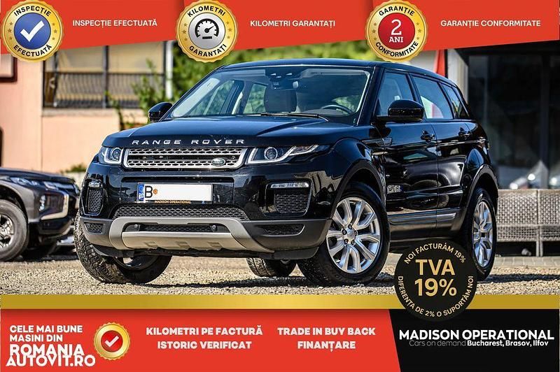 Culoarenegru Utilizat 2018 Land Rover Range Rover evoque SUV | 17.969 EUR - Imagine 1/4